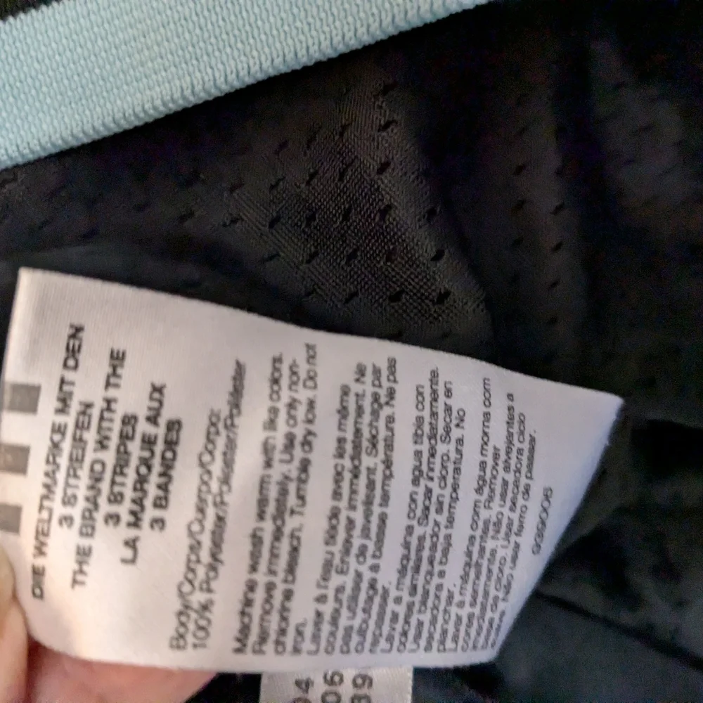 Adidas Jacket with Blue Accents - Picture 7 of 8